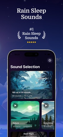Rain Sleep Sounds screenshot