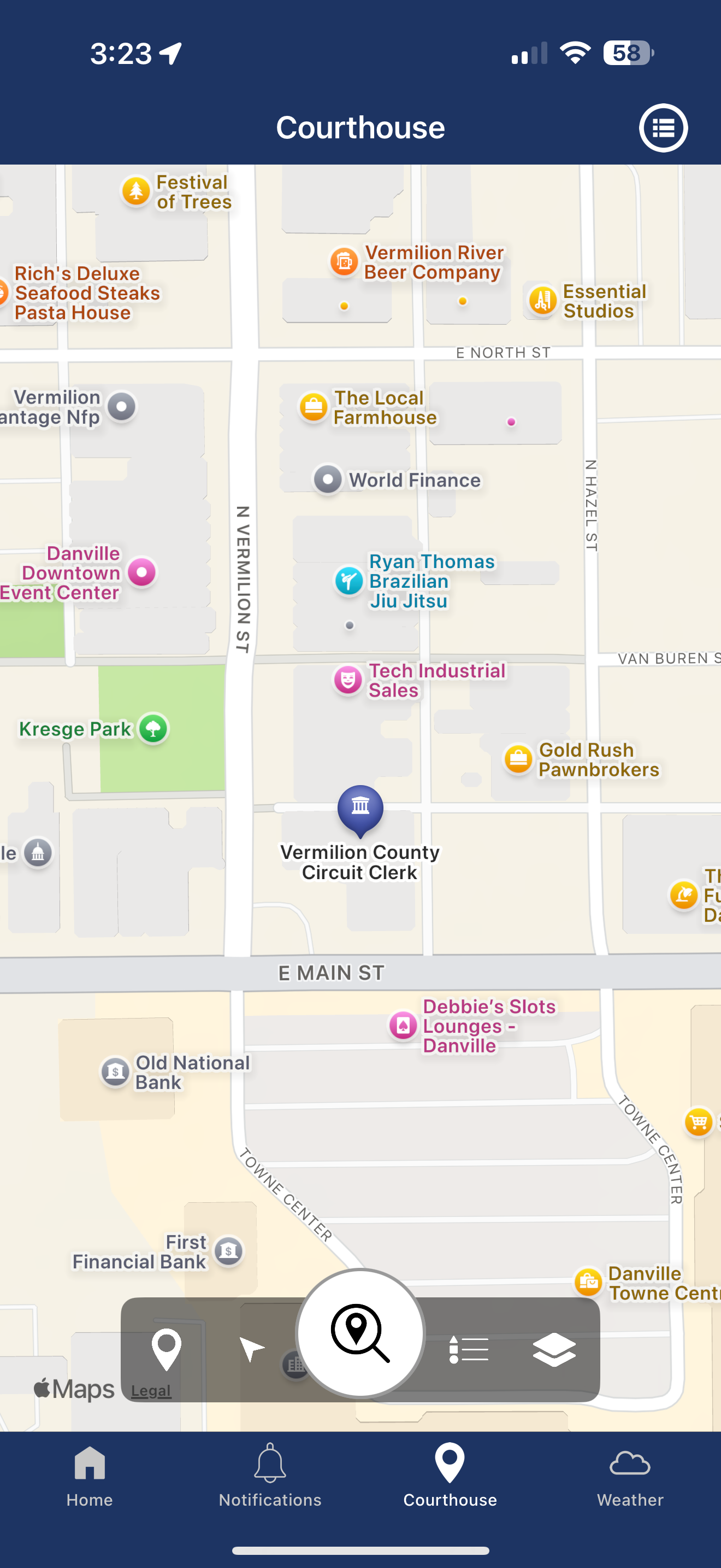 Vermilion County Circuit Clerk screenshot 3