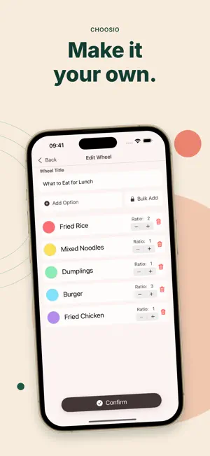 Choosio: Decision Wheel screenshot 3