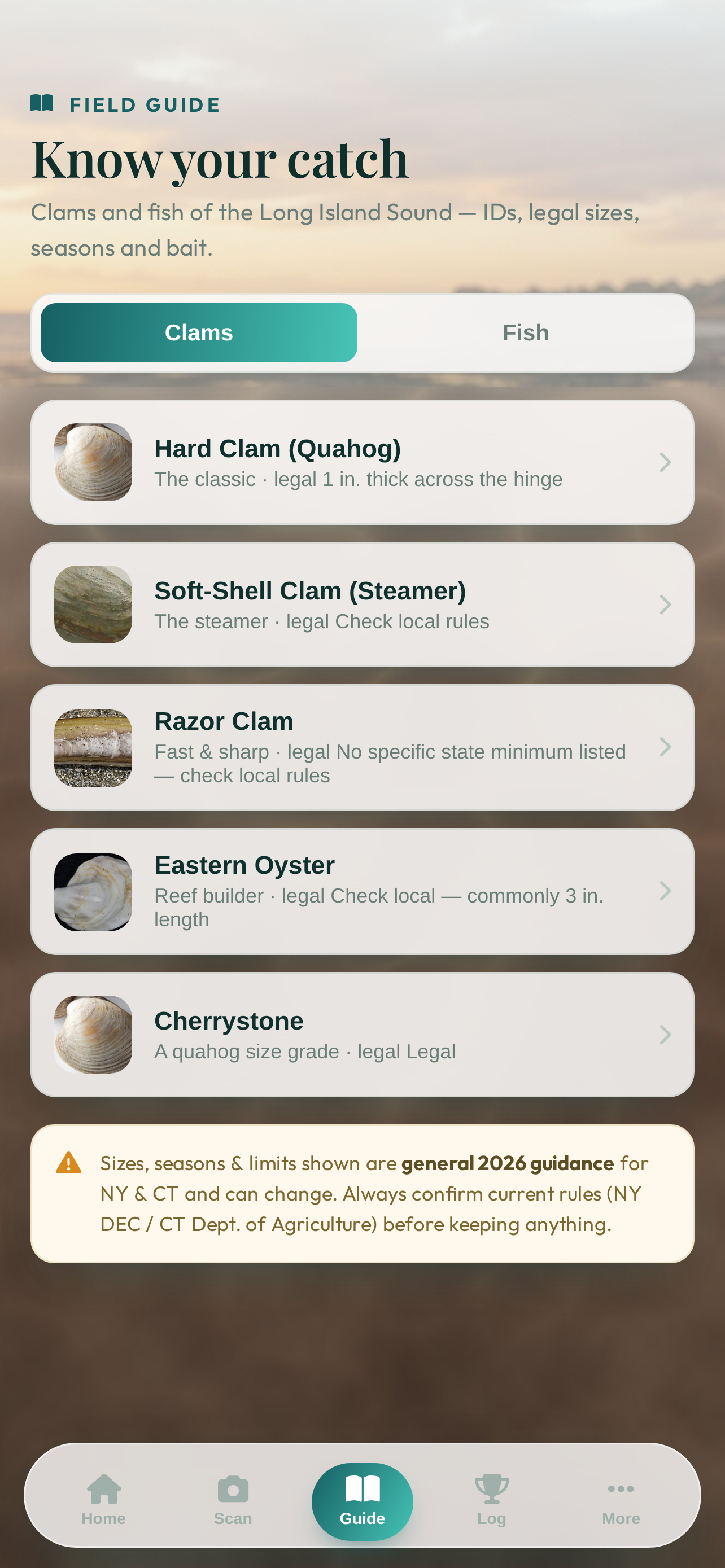 Clam Finder screenshot 3