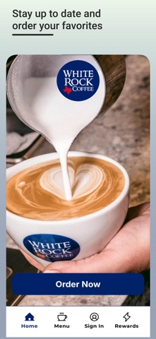 White Rock Coffee Official Screenshot 2 of 4