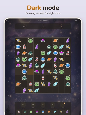 Sudoku Offline: No Ads Puzzle iPad screenshot