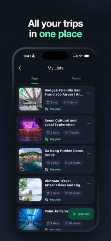 nomadtik: travel planner Screenshot 6 of 6