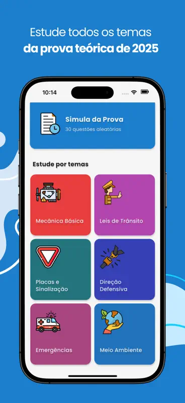 Simule: Simulado Detran 2026 screenshot 3 of 8