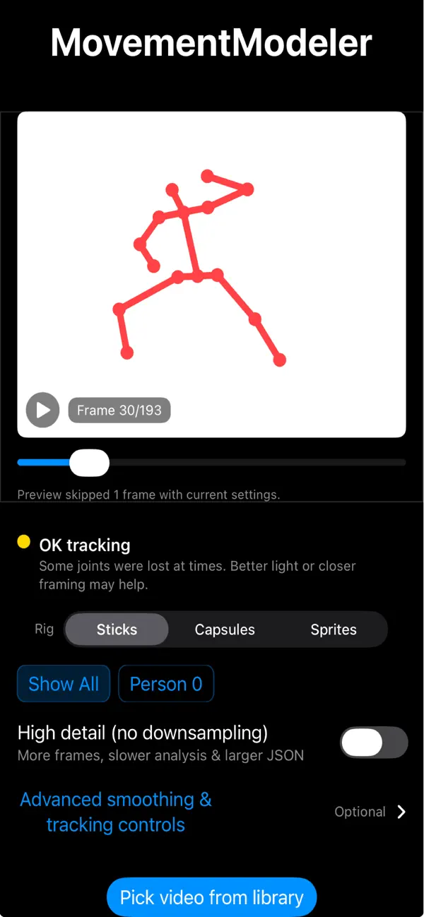 #2. MovementModeler (iOS) By: AARON C SMITH