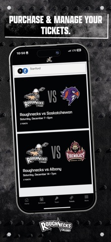 Calgary Roughnecks App Screenshot 6 of 6