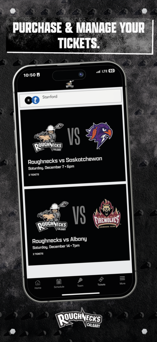 Calgary Roughnecks App Screenshot 6 of 6