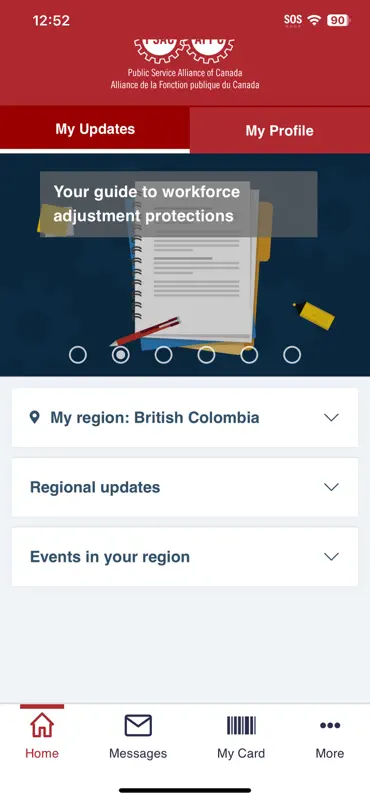 PSAC-AFPC screenshot 2 of 3