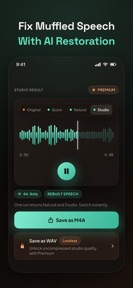 AI Voice Enhancer: Noise Fix screenshot