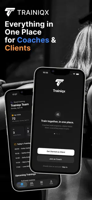 Trainiqx: Coaching Platform screenshot 1