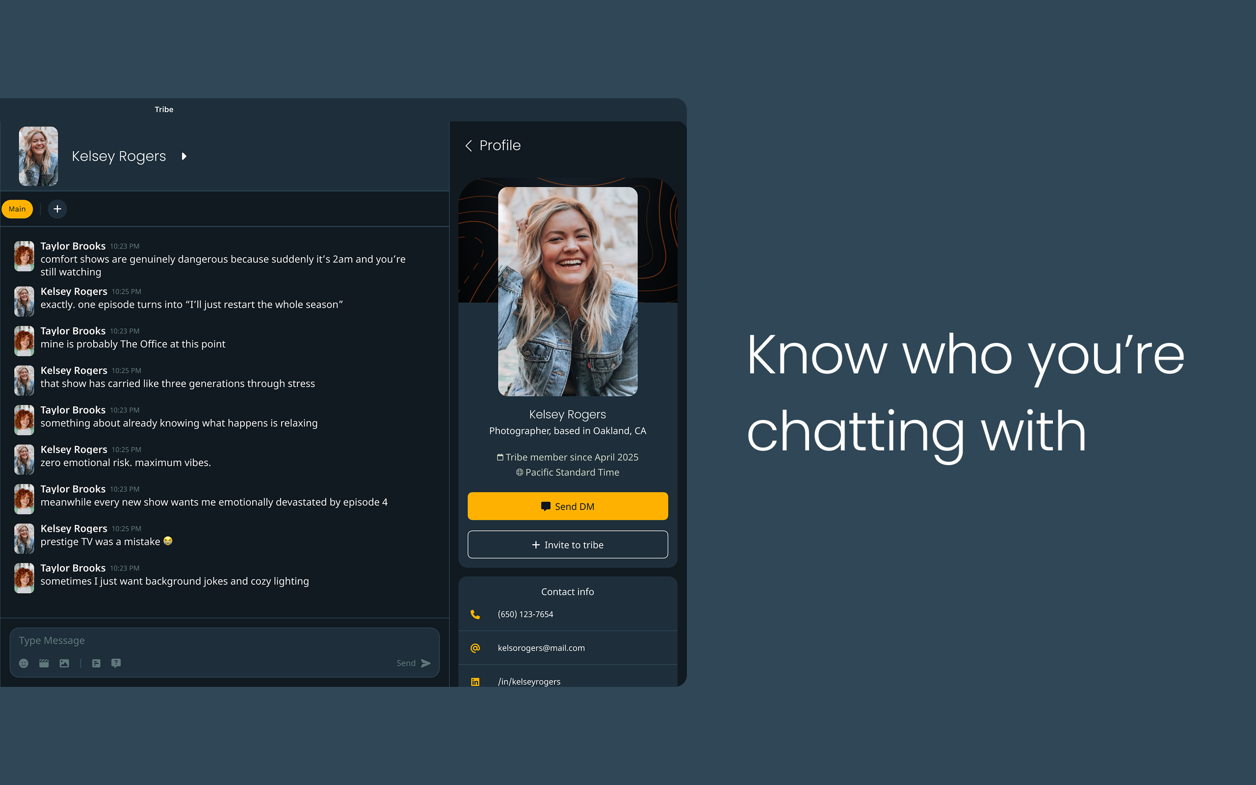 Tribe Chat - Find Your Tribe