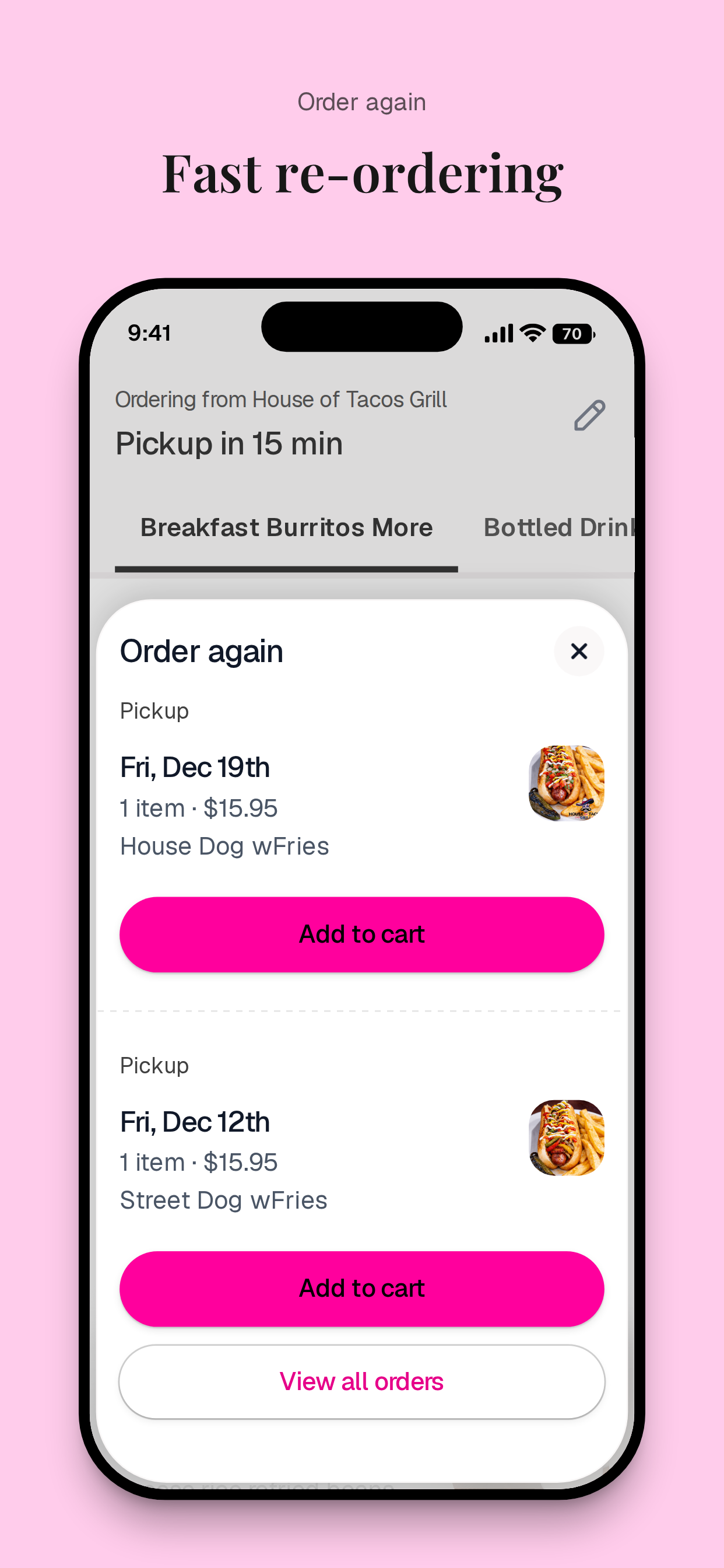 House of Tacos Grill screenshot 4