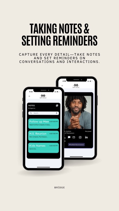 BRiDGE: Smart Contact Book iPhone screenshot 6 - Social Networking app