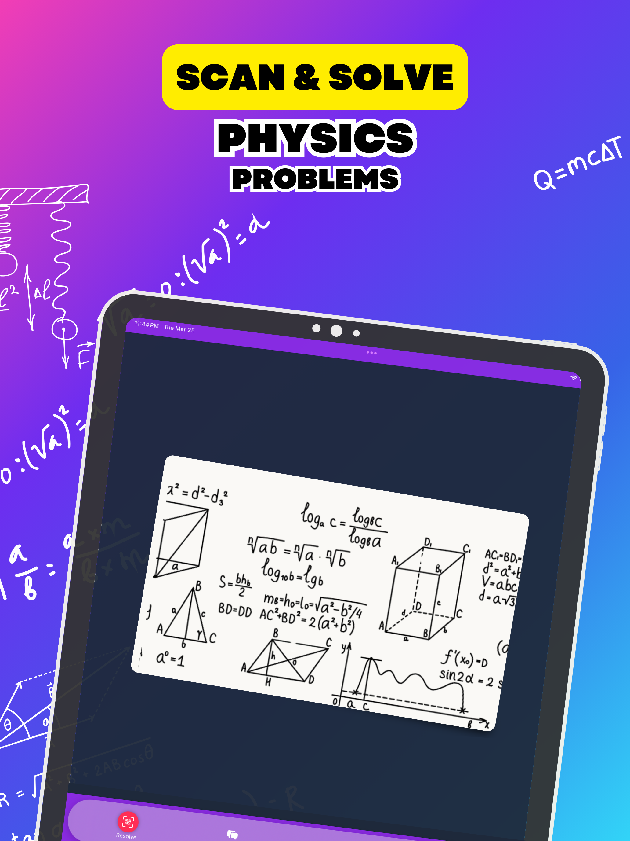 Physic AI Solve: Homework Help