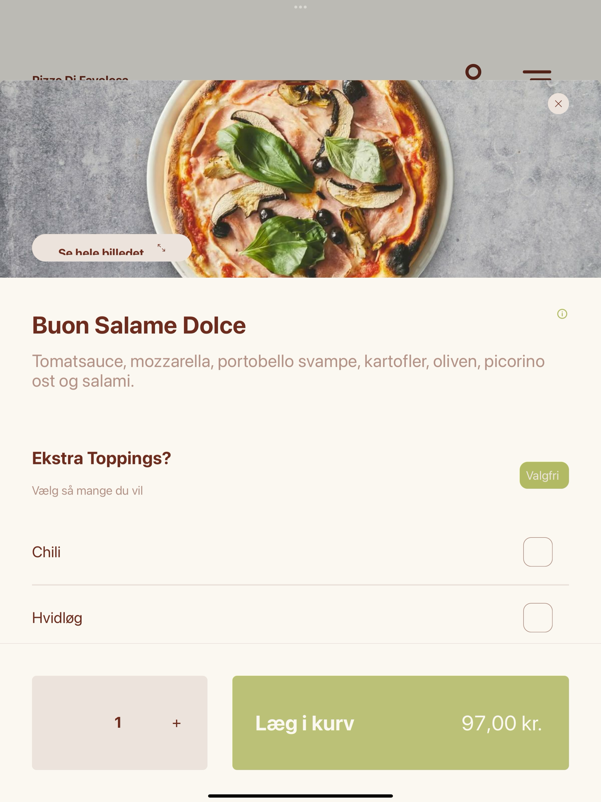 Pizze Di Favolosa