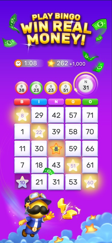 Bingo Stars - Win Real Money screenshot 1