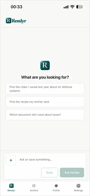 Remlyr screenshot 1