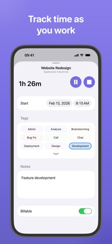 Clockwork - Time Tracker Screenshot 2 of 6