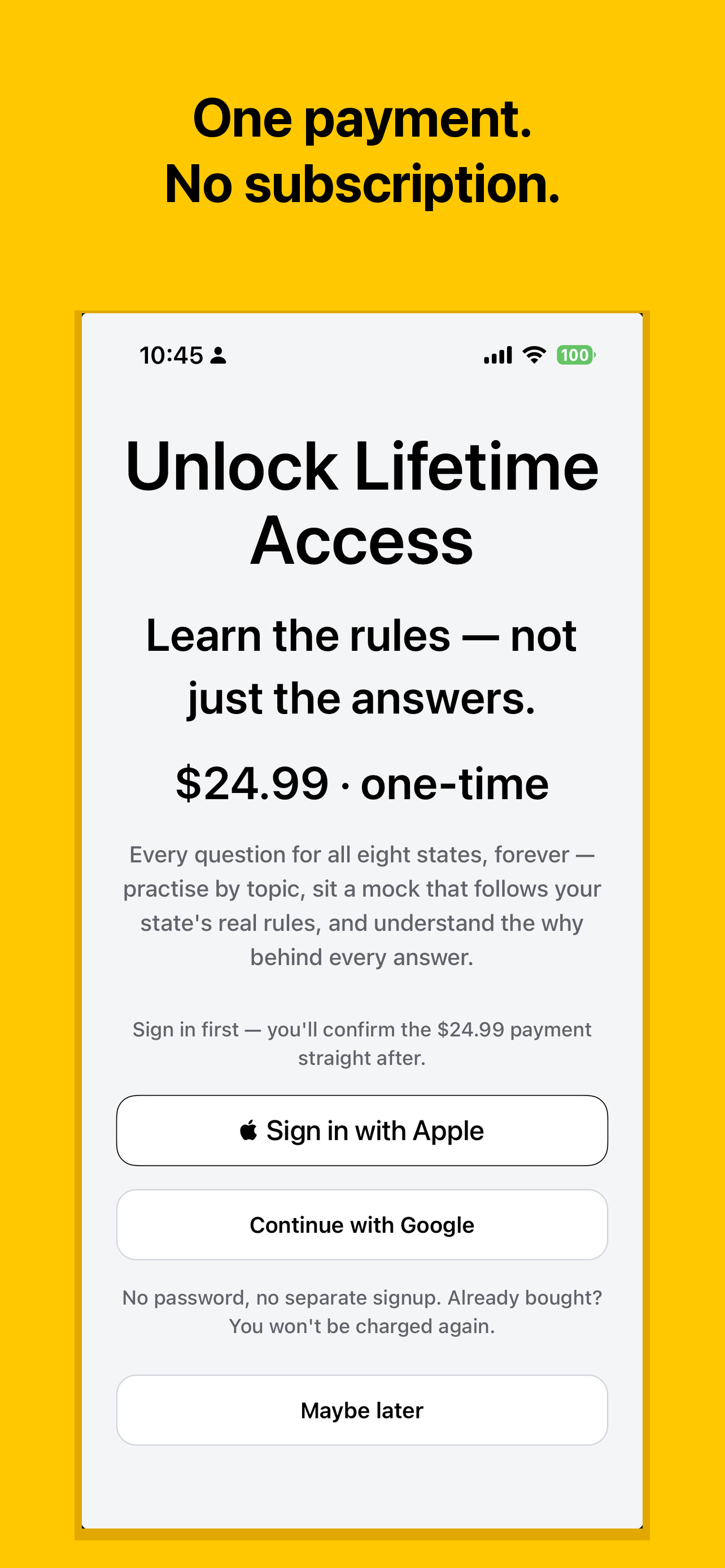 L-Plate Academy: Learner Test screenshot 6