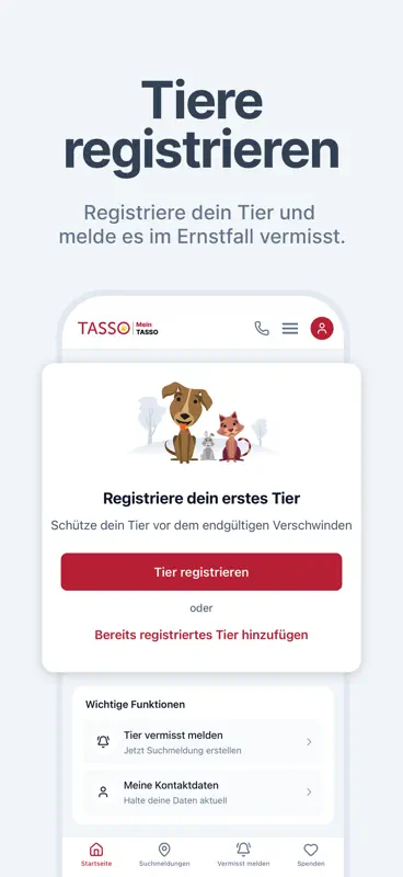 MeinTASSO screenshot 2 of 9