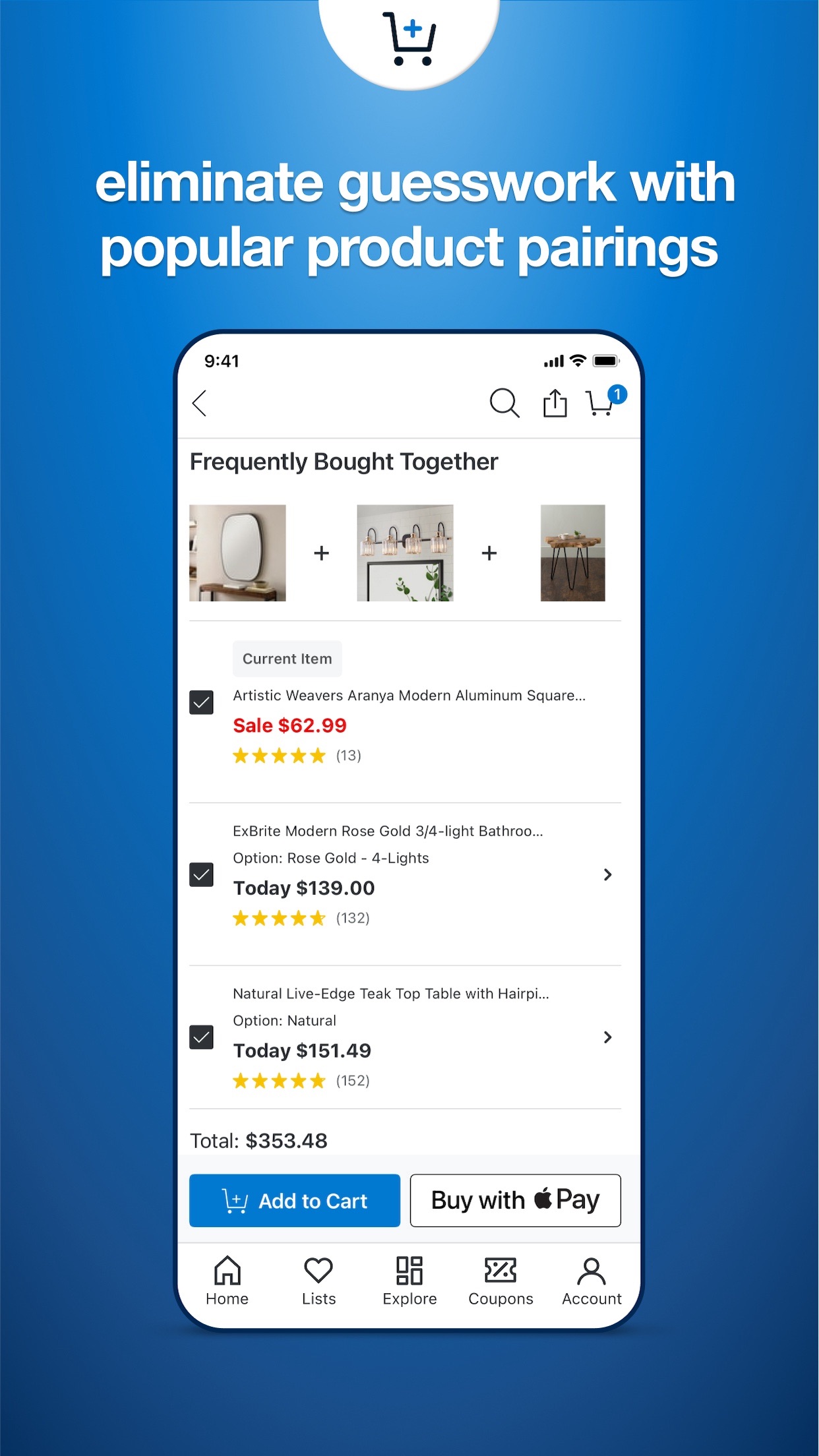 Screenshot do app Bed Bath & Beyond