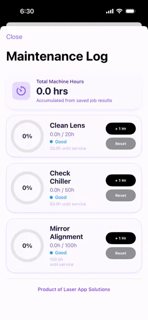 Beam Master Pro - Laser Calc screenshot 2