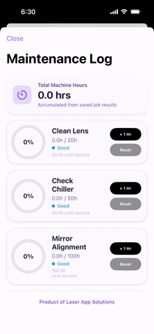 Beam Master Pro - Laser Calc iPhone screenshot