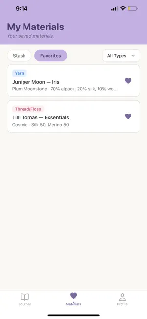 Craftfolio screenshot 2