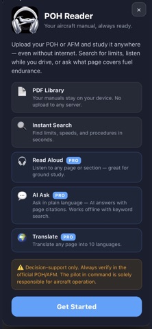 POH Reader screenshot