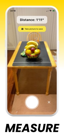 Measure Tape® iPhone screenshot