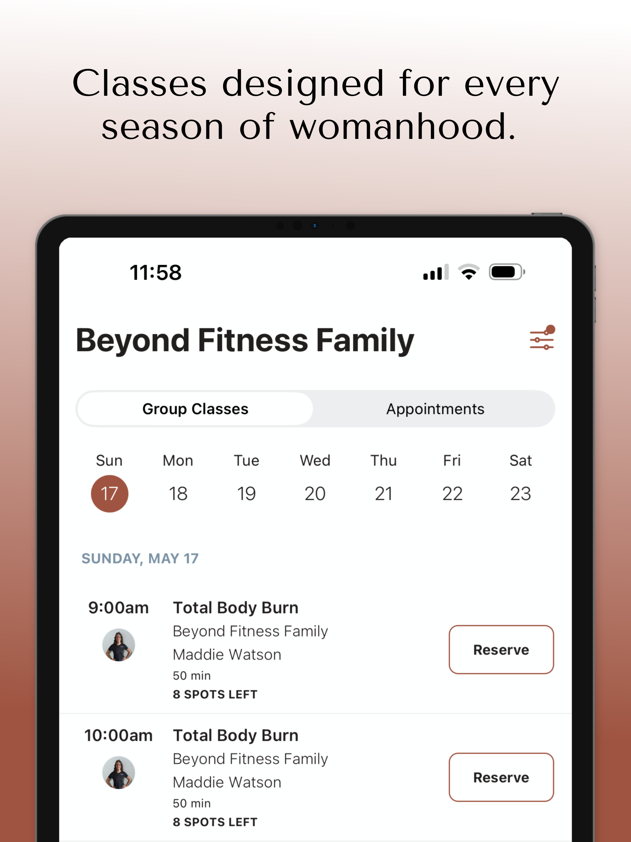 Beyond Fitness Family LLC screenshot 7