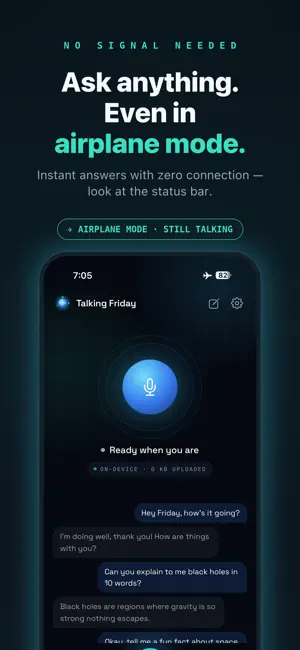 Talking Friday: AI Voice Chat screenshot 2