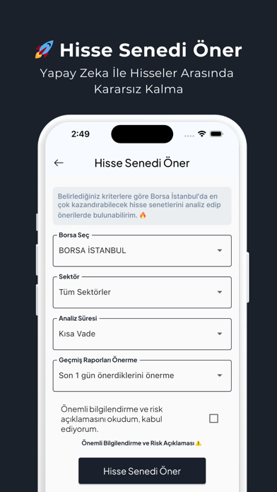 BorsAI - Borsa, Hisse, Analiz Screenshot