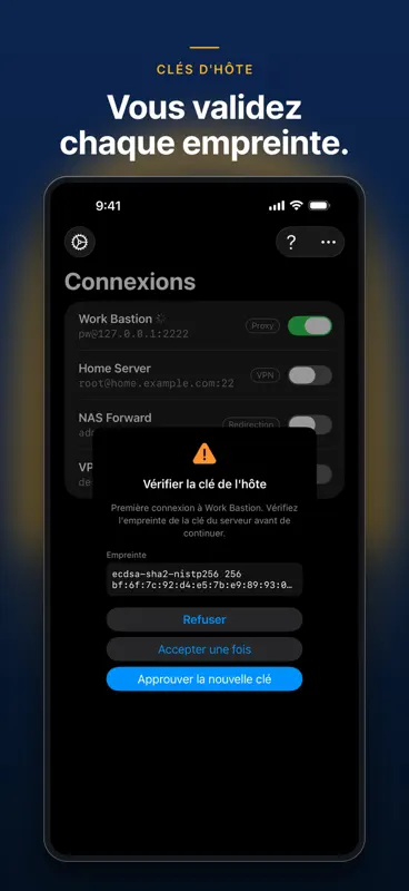 SSH Tunnel : VPN, proxy SOCKS5 screenshot 5 of 8