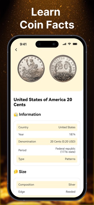 Coin Identifier & AI Scanner Screenshot 5 of 6