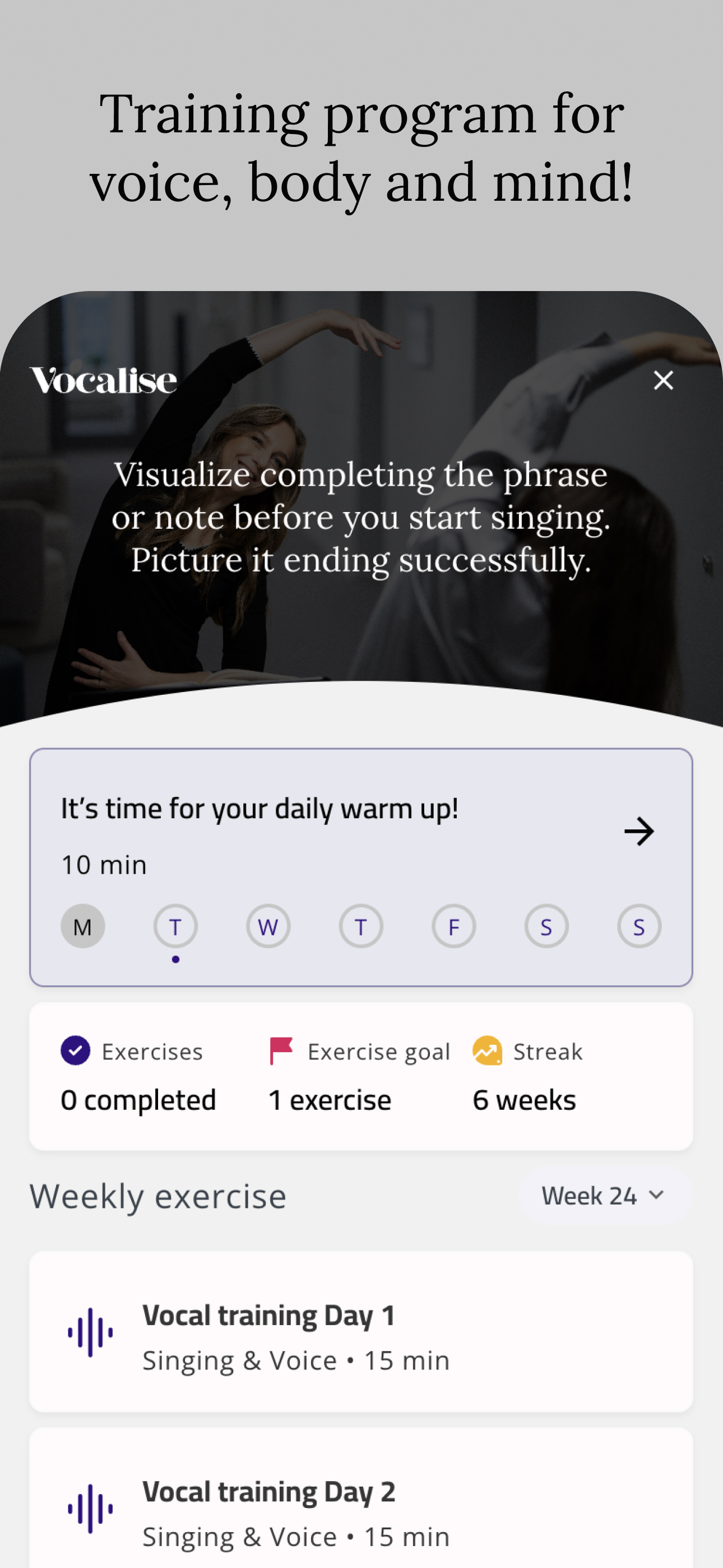 Vocalise - Smart Singing screenshot 2