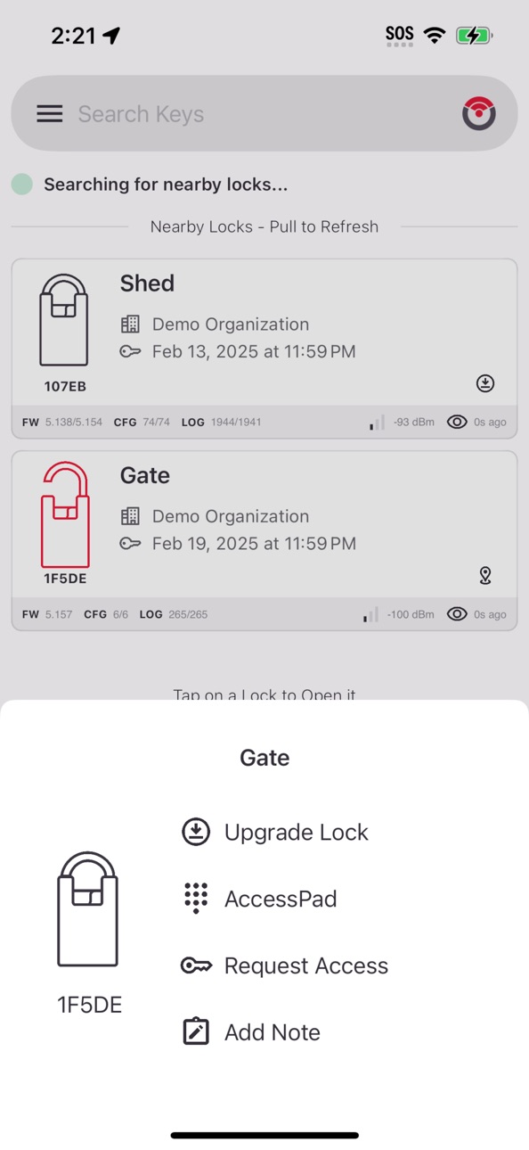iPhone screenshot