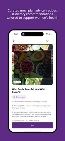 Elate: Women's Weight Loss 40+ iPhone screenshot