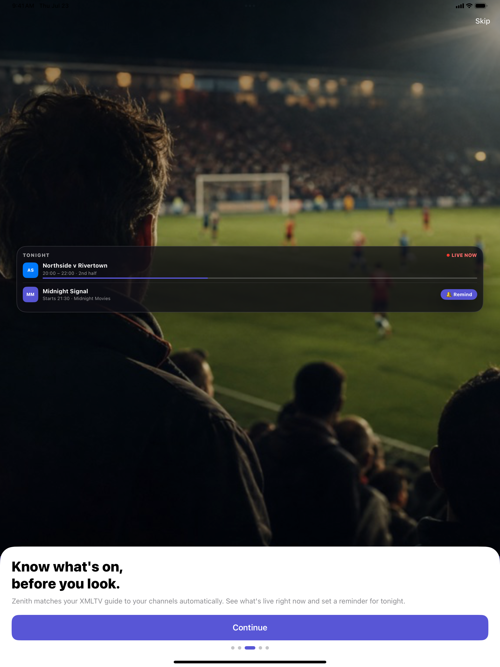 Zenith: IPTV Player & Live TV screenshot 10