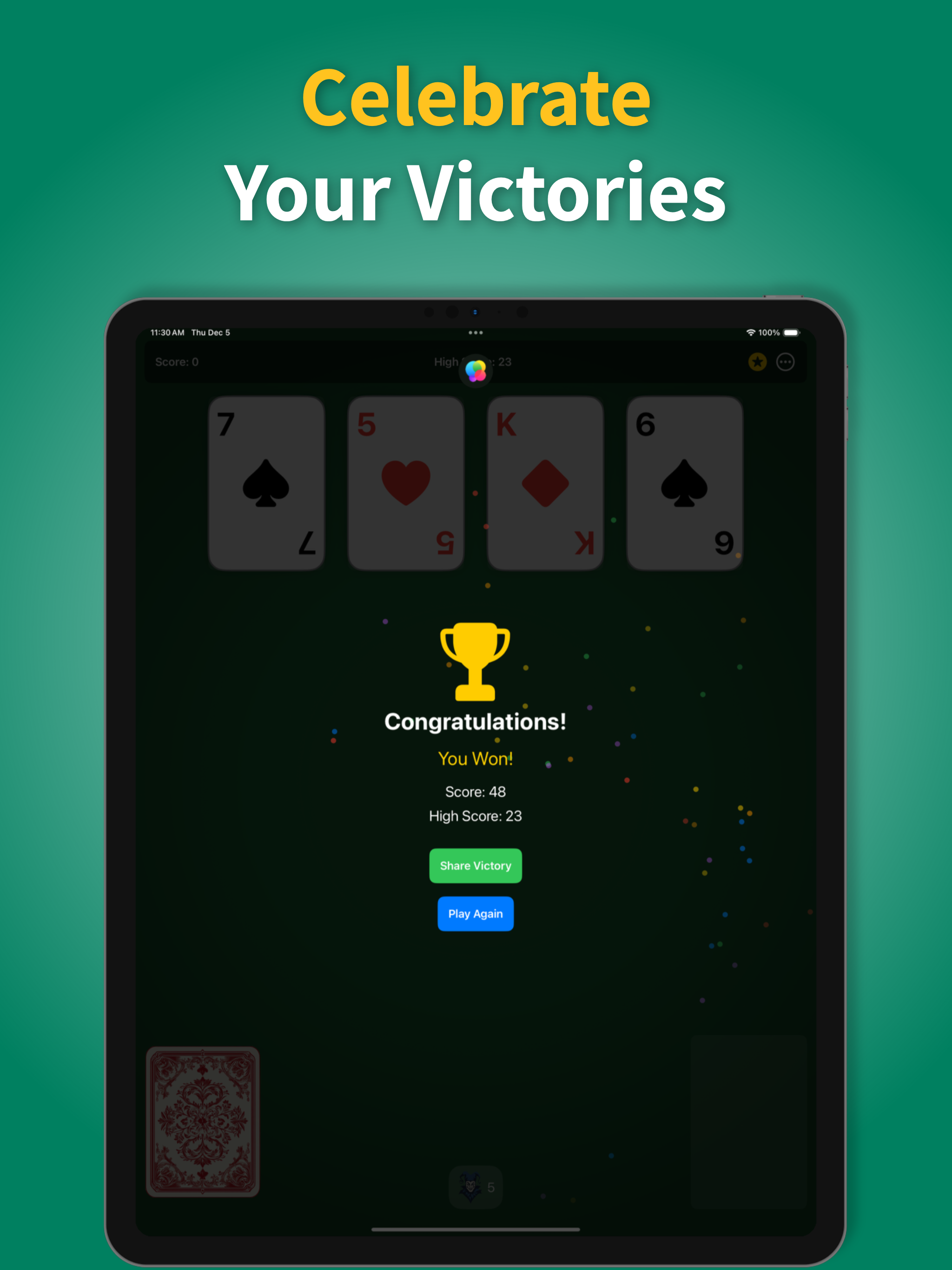 Aces Up Solitaire: Card Game screenshot 17