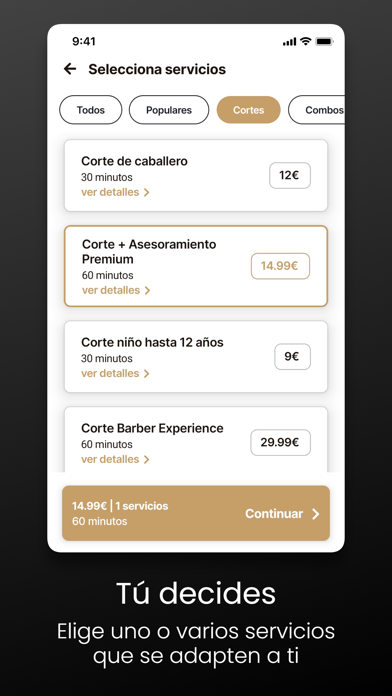 De Marcos Barbería Screenshot