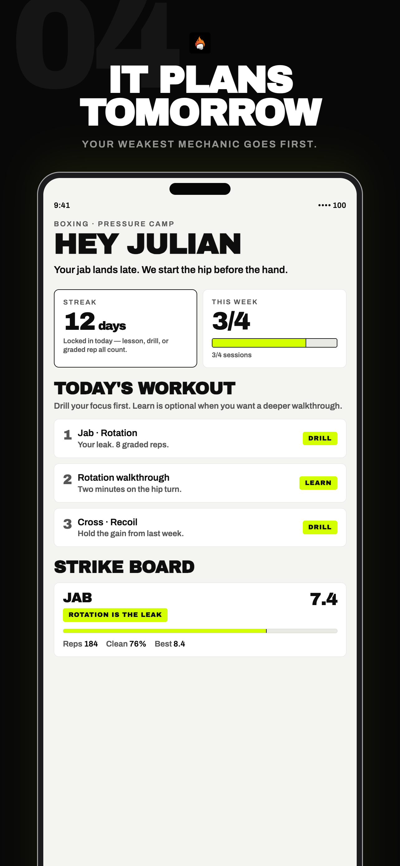 Form Fighter - Jab AI screenshot 4