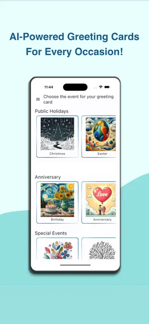 mAIcard screenshot 1