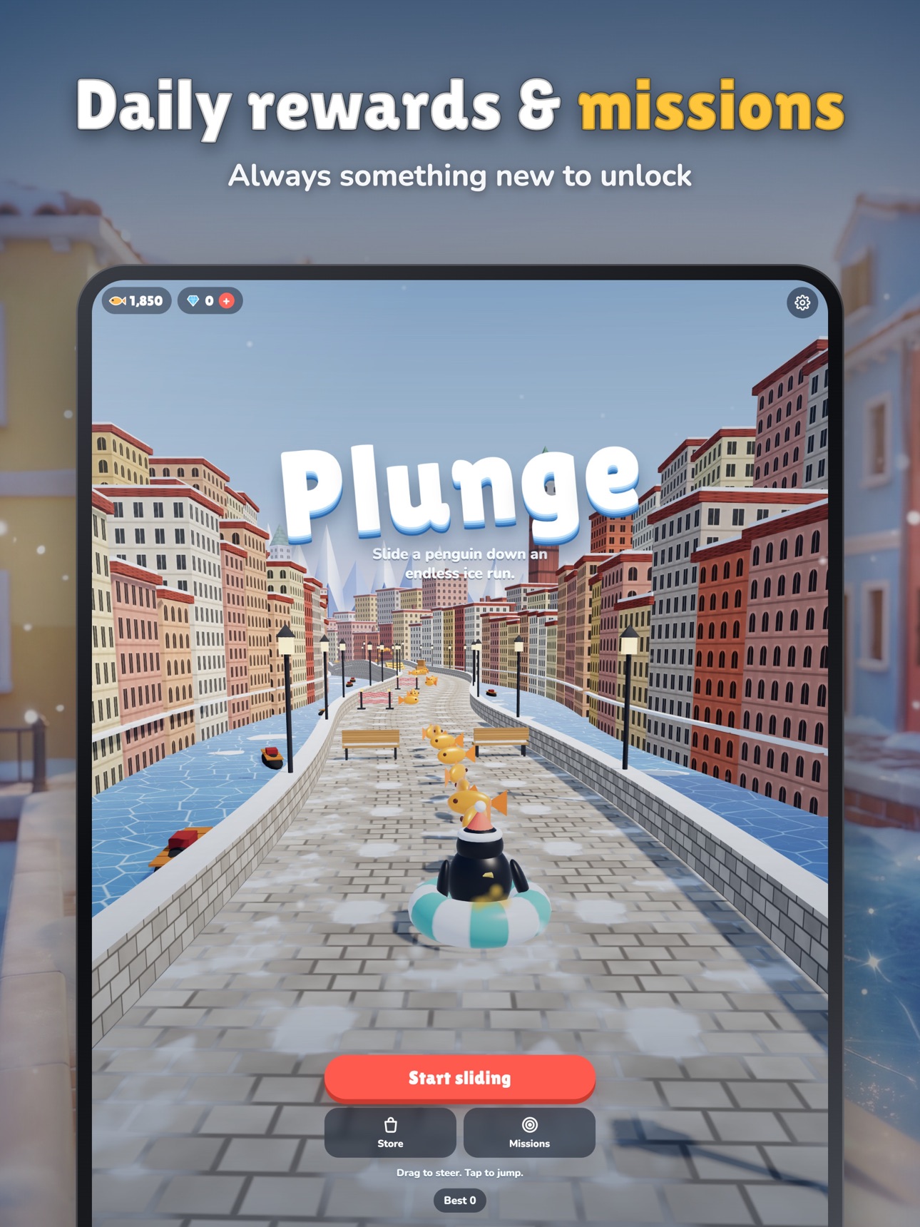 Screenshot 10 of Plunge: Penguin Ice Slide