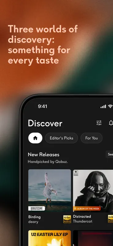 Qobuz: Music & Editorial screenshot 2 of 10