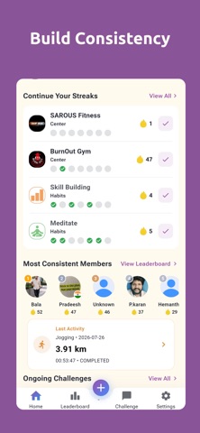 MyStreakBook screenshot