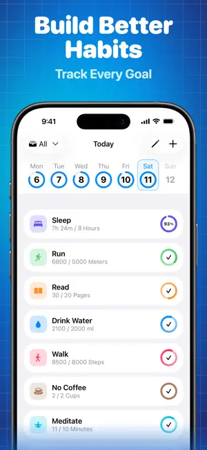 Habits: Streak & Habit Tracker screenshot 1