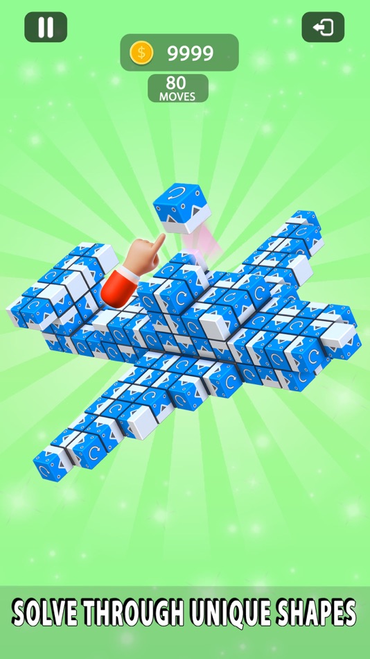 #3. Tap Away 3D Block Puzzle Fun (iOS) 由: Qaisar Rehman