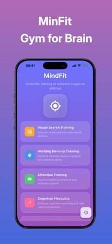 MindFit - Your Brain Gym iPhone screenshot