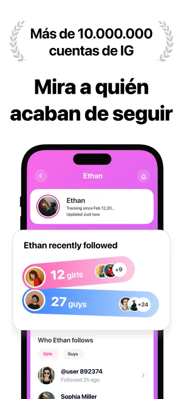 Recent Follow Tracker:Seguidos screenshot 1 of 4